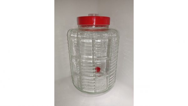 Бутыль стеклянная с гидрозатвором 18 литров