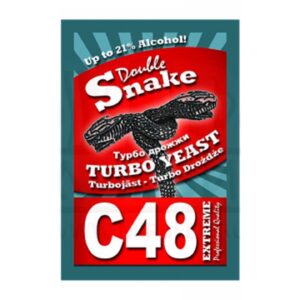 Спиртовые дрожжи DoubleSnake "C48 Turbo", 130 г
