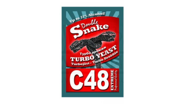 Спиртовые дрожжи DoubleSnake "C48 Turbo", 130 г