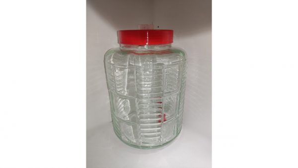 Бутыль стеклянная с гидрозатвором 15 литров.