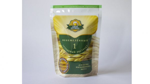 Неохмелённый солодовый экстракт Для пшеничных сортов (1 кг)