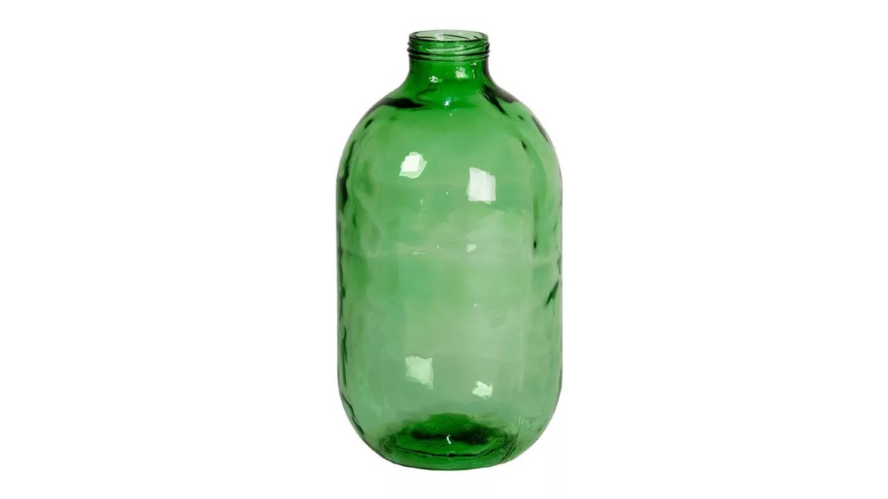 Стеклянная бутылка 5 литров. Банка 10 литров винная "зелёная лоза" с винтовым горлом. Бутыль 15л (стекло) Козак. Банка 10 л зеленая СКО-82. Бутыль казацкий 10 л.