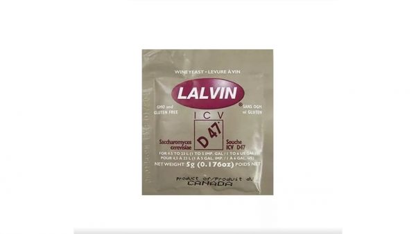 Винные дрожжи Lalvin "ICV/D47", 5 г