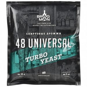 Спиртовые дрожжи Bragman "48 Universal", 135 г
