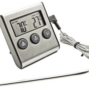 Термометр цифровой с выносным щупом и звуковой сигнализацией