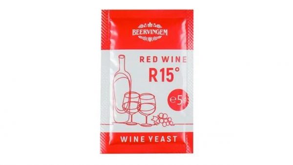 Винные дрожжи Beervingem "Red Wine R15", 5 г