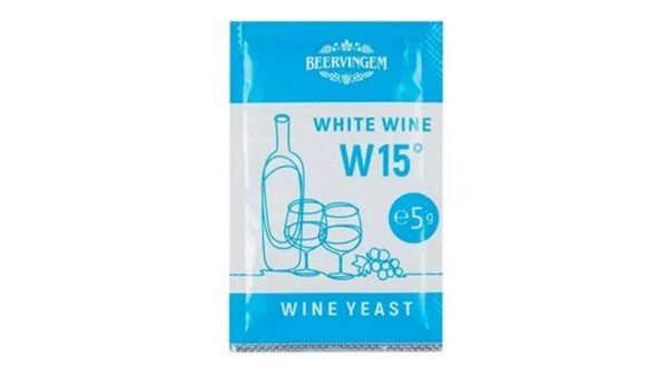 Винные дрожжи "White Wine W15", 5 г